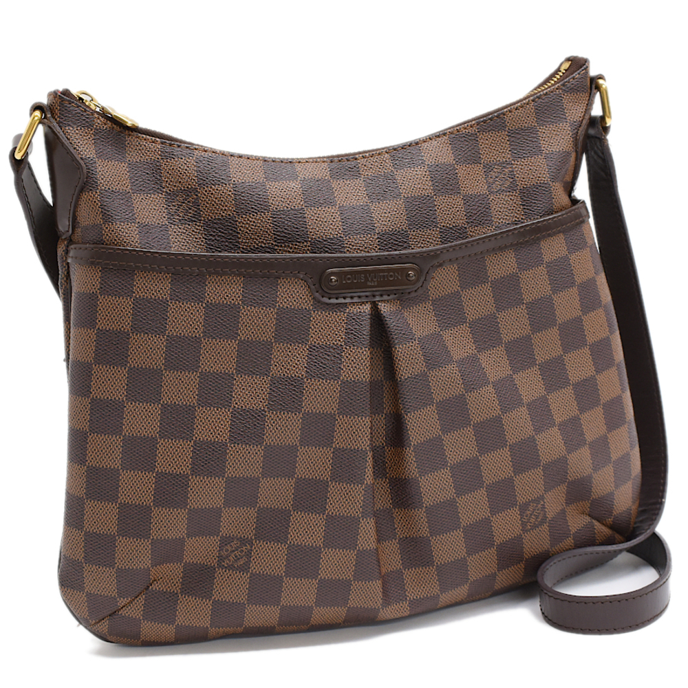 Louis Vuitton Broadway Shoulder Bag Damier Ebene Brown